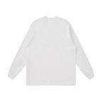 Jubilore "NAA" Unisex Raw Hem Long Sleeve T-Shirt