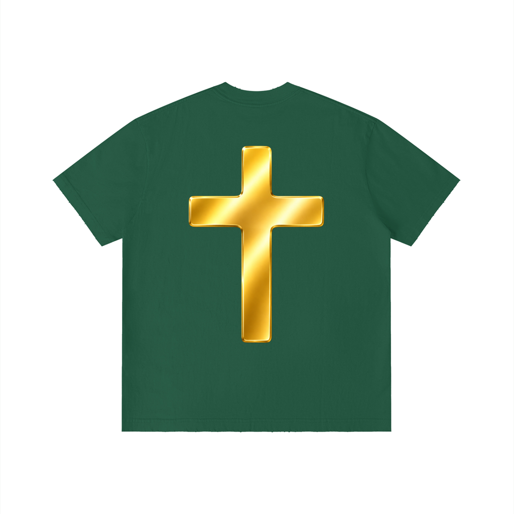 Jubilore "Jesus Is LORD" Unisex Vintage Wash Distressed T-Shirt