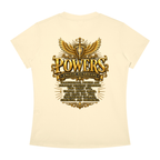 Jubiloré "Powers" Women's Slim Fit Crewneck T-Shirt