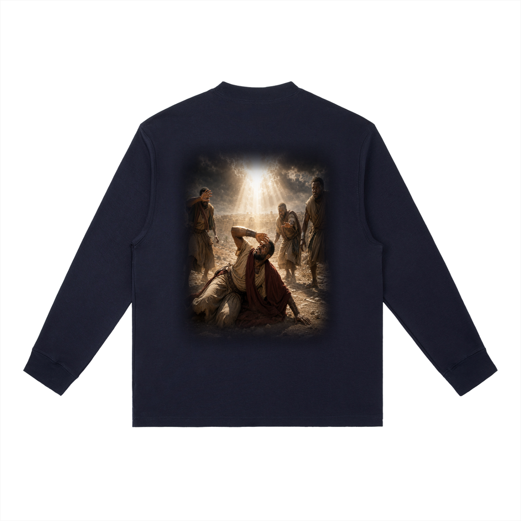 Jubilore "Paul" Essential Crewneck Long-Sleeve T-Shirt