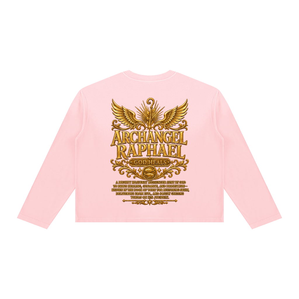 Jubilore "Raphael" Unisex Sunfade Boxy Long Sleeve T-Shirt