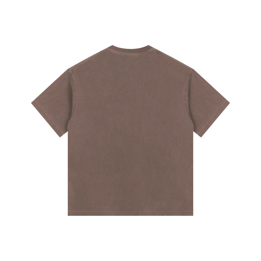 Jubilore "COA" Vintage Washed Oversized Cotton T-Shirt