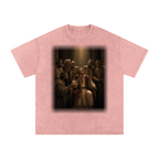 Jubilore "Daniel" Snow Washed Oversized Cotton T-Shirt
