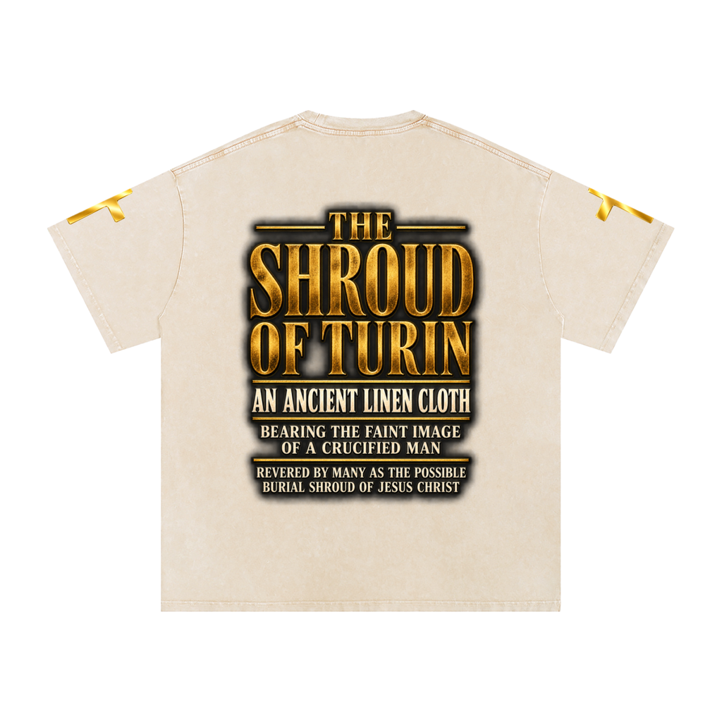 Jubilore "SOT" Snow Washed Oversized Cotton T-Shirt
