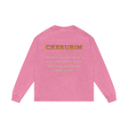 Jubilore Cherubim Acid Wash Oversize Long Sleeve T-Shirt