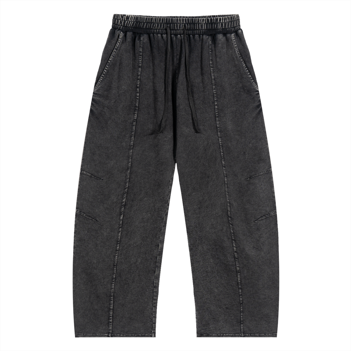 Jubilore Snow Wash Drawstring Cotton Pants