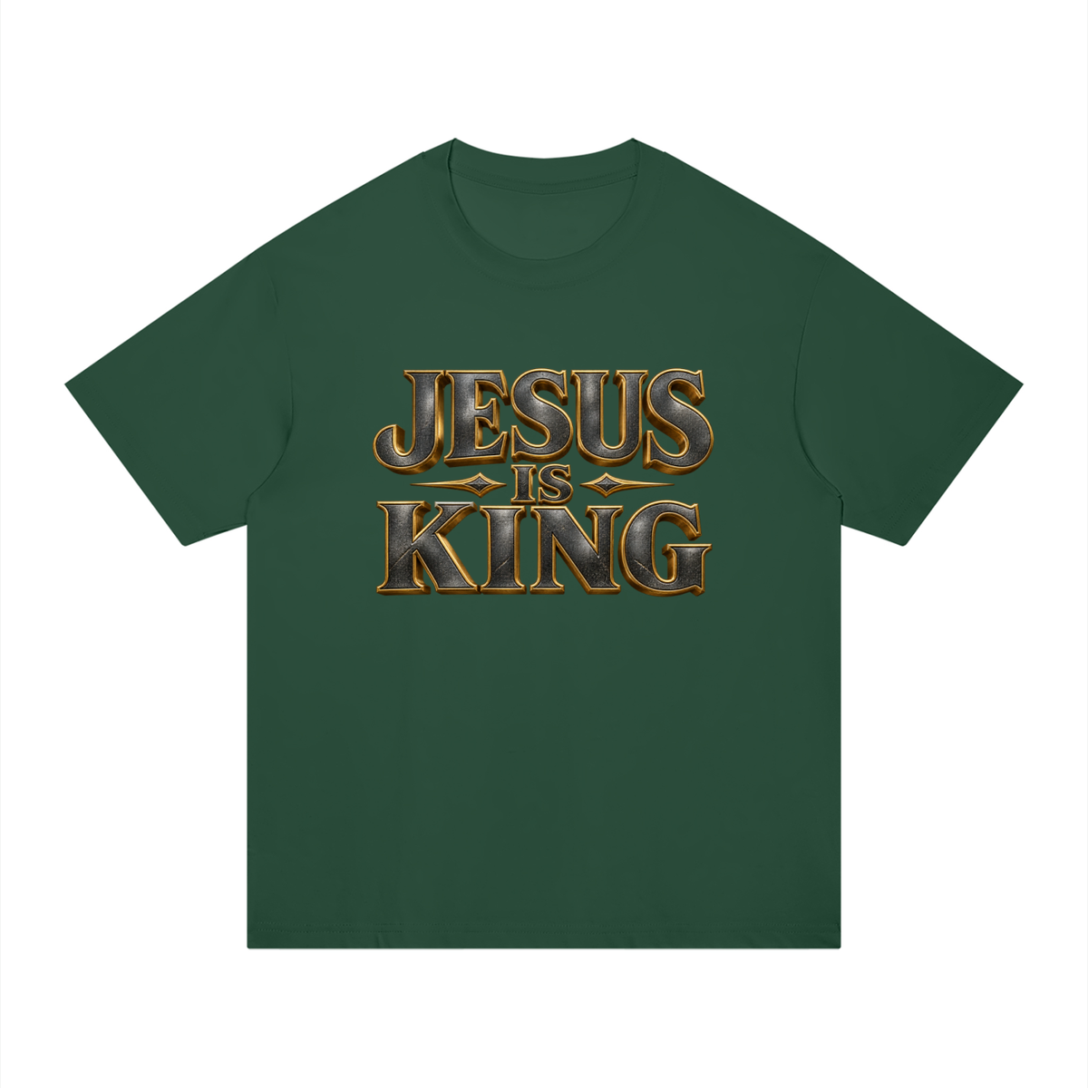 Jubilore "JIK" Unisex Regular Fit Cotton T-Shirt