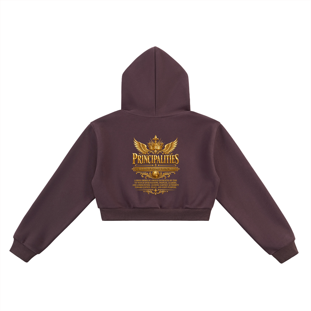 Jubiloré "Principalities" Essential Cropped Hoodie