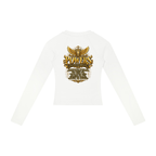 Jubiloré "Powers" Women’s Slim Raglan Long Sleeve T-Shirt