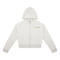 Jubiloré Women's Crop Full Zip Hoodie