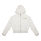 Jubiloré Women's Crop Full Zip Hoodie