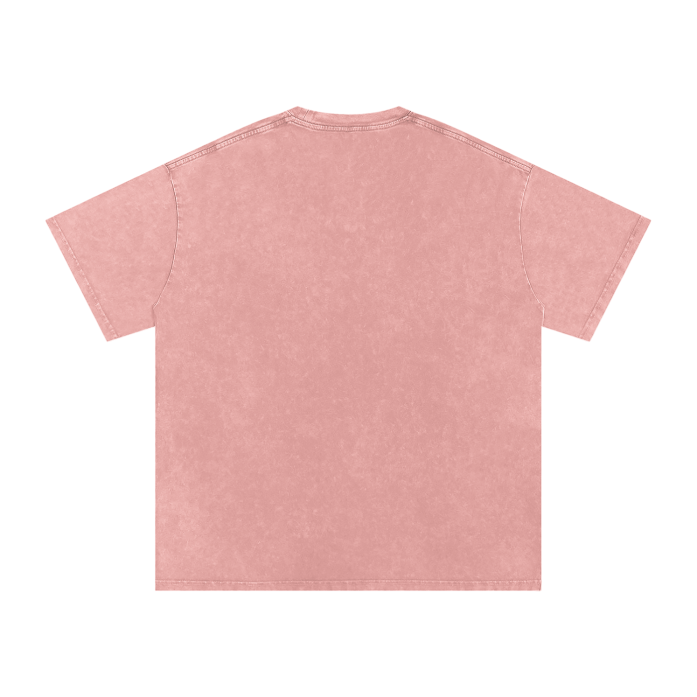 Jubilore Stacked Snow Washed Oversized Cotton T-Shirt