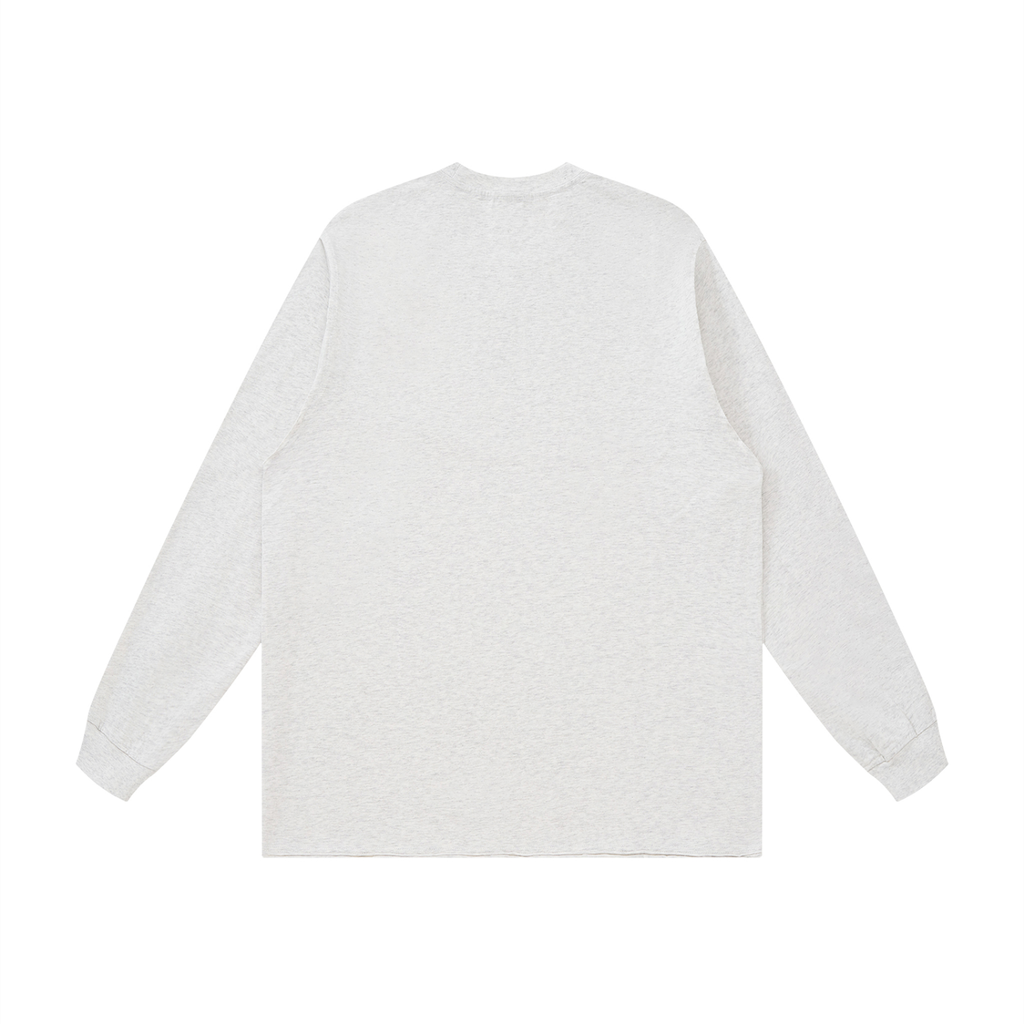 Jubilore "NAE" Unisex Raw Hem Long Sleeve T-Shirt