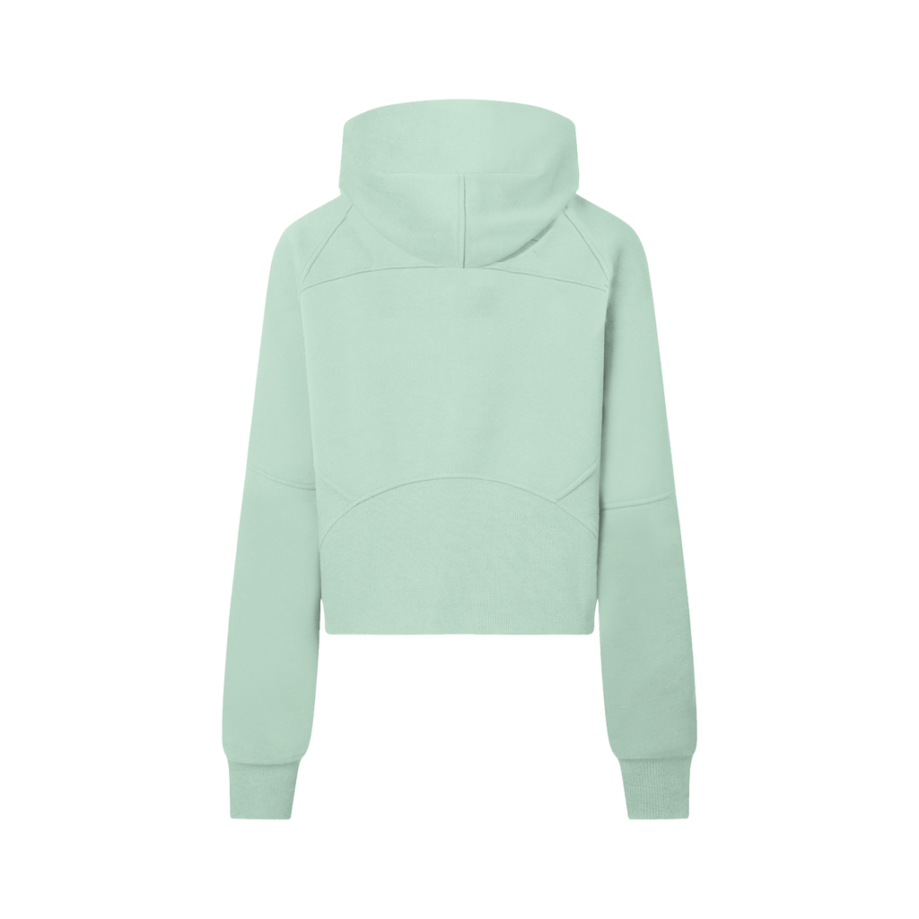 Jubiloré Cropped Half-Zip Hoodie