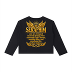 Jubilore Seraphim Women's Raw Hem Long Sleeve T-Shirt