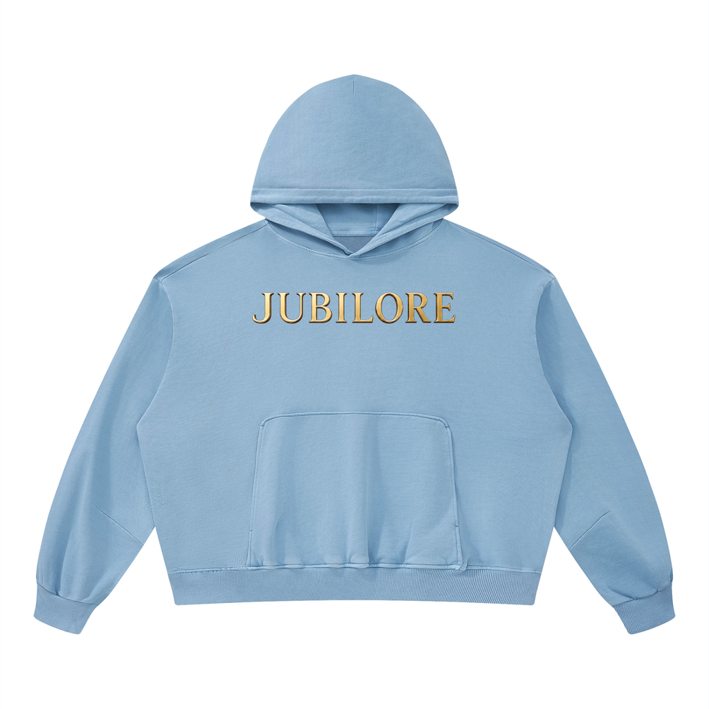 Jubilore Classic Unisex Boxy Vintage Washed Hoodie