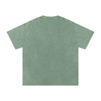 Jubilore Stacked Snow Washed Oversized Cotton T-Shirt