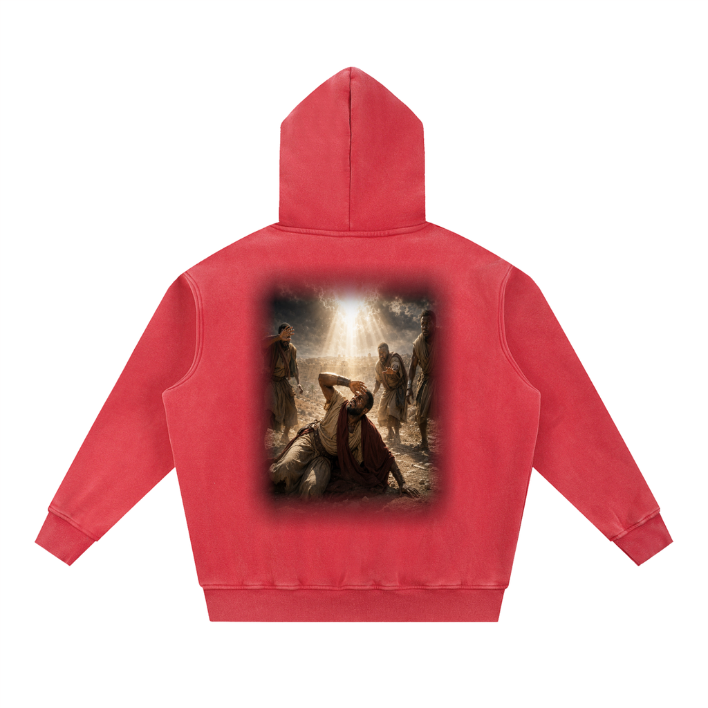 Jubilore "Paul" Snow Wash Fleece Oversize Hoodie