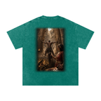 Jubilore “Samson” Snow Washed Oversized Cotton T-Shirt