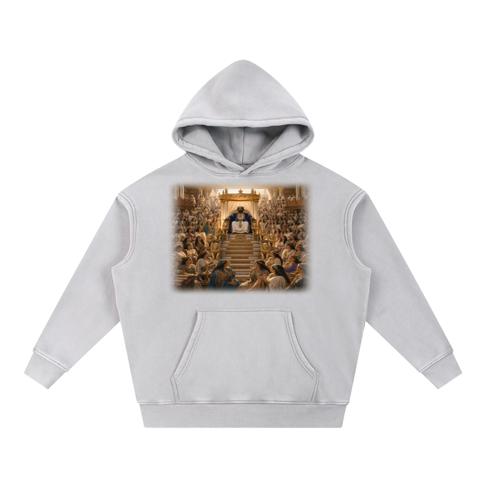 Jubilore "Solomon" Snow Wash Fleece Oversize Hoodie