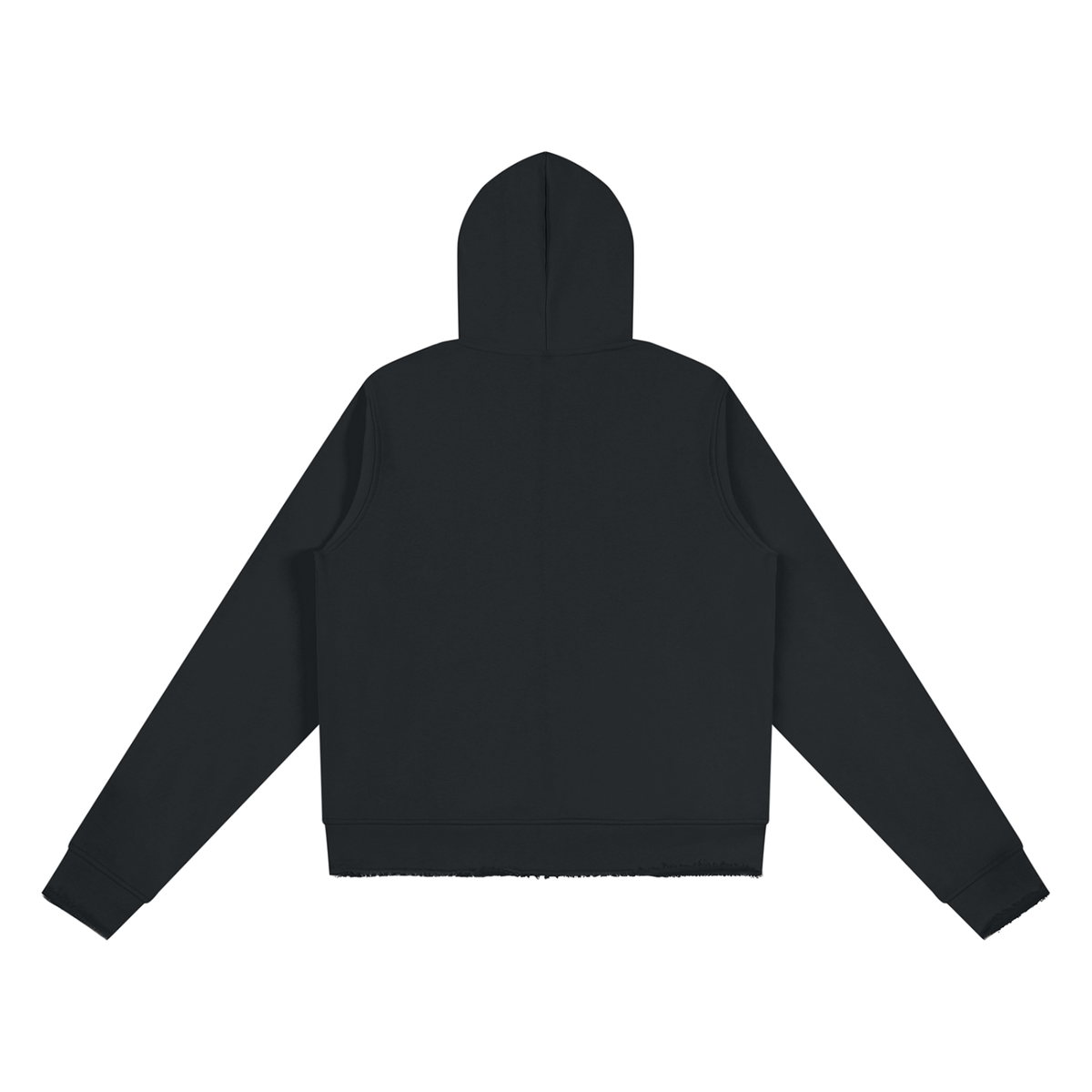 Jubiloré Women’s Raw Edge Full Zip Hoodie