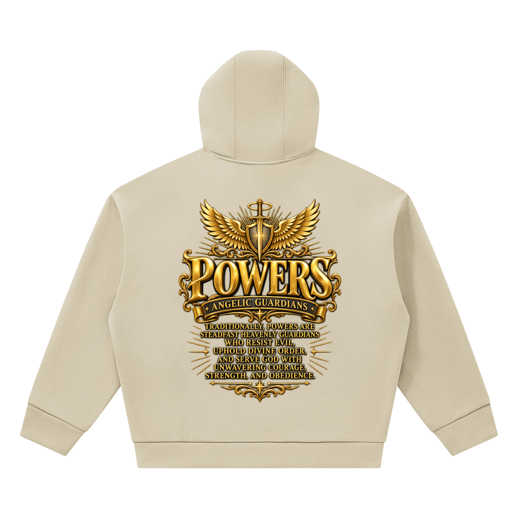Jubilore "Powers" Unisex Heavyweight Fleece Boxy Hoodie