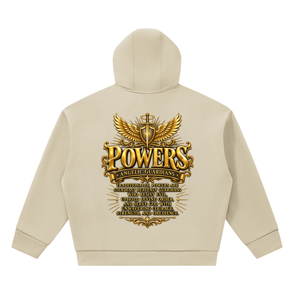 Jubilore "Powers" Unisex Heavyweight Fleece Boxy Hoodie