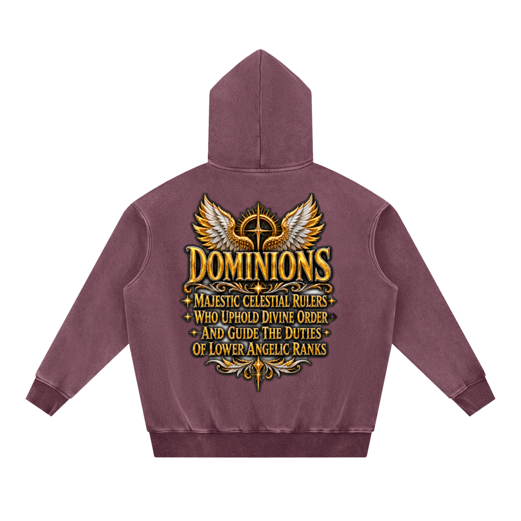 Jubilore "Dominions" Snow Wash Fleece Oversize Hoodie