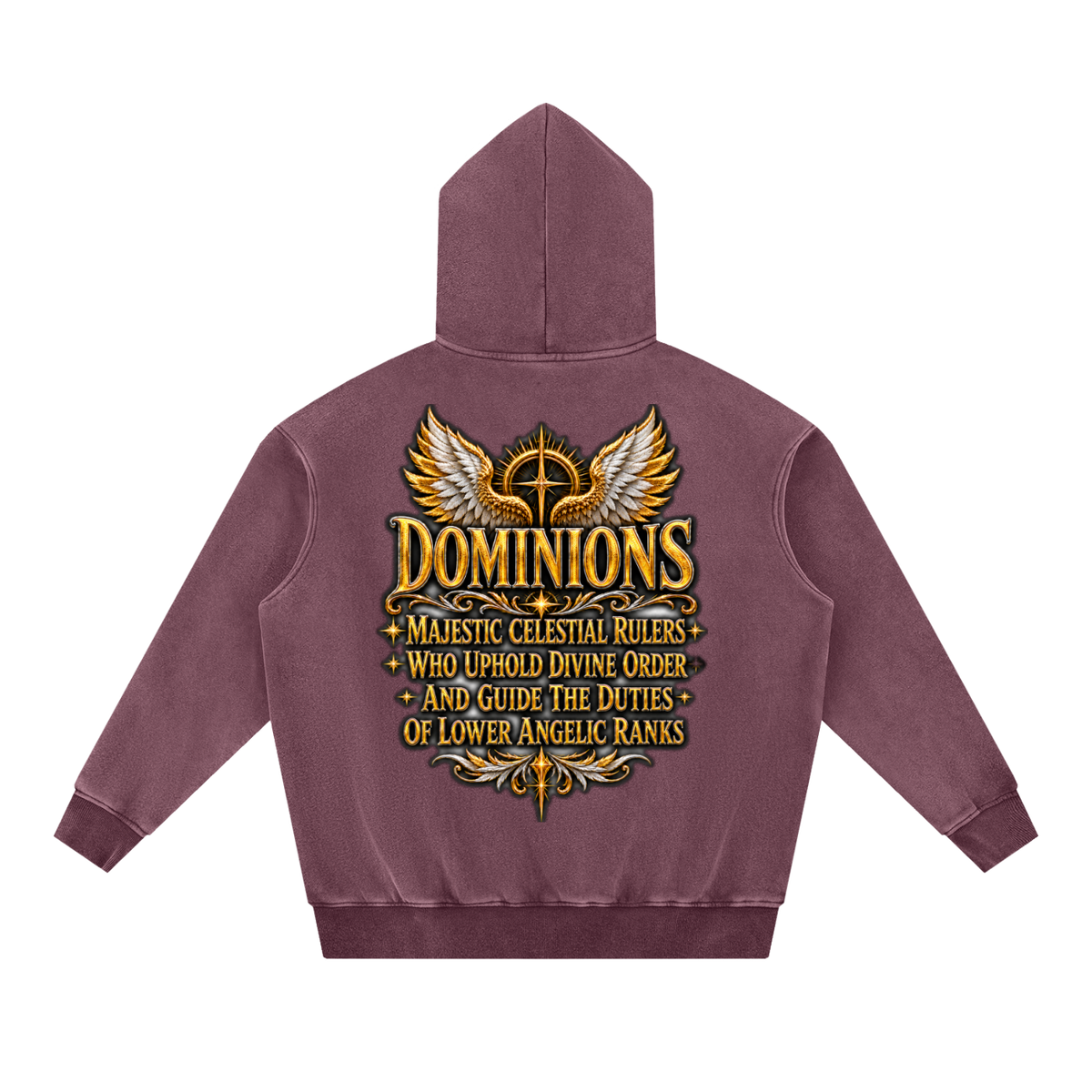 Jubilore "Dominions" Snow Wash Fleece Oversize Hoodie