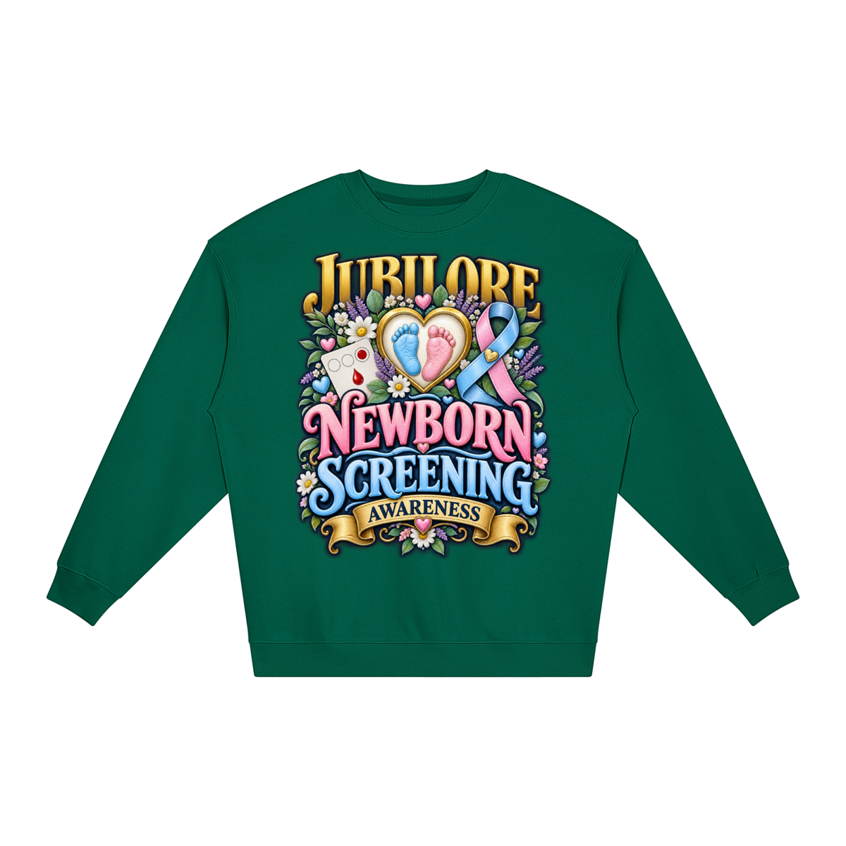 Jubilore "NSA" Unisex Loose Crewneck Sweatshirt