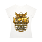 Jubiloré "Powers" Women’s Slim Raglan T-Shirt