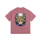 Jubilore "Christ Saves" Vintage Washed Oversized Cotton T-Shirt