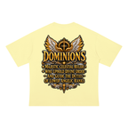 Jubilore "Dominions" Unisex Drop Shoulder Cotton T-Shirt