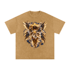 Jubilore Cherubim Snow Washed Oversized Cotton T-Shirt