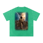 Jubilore “Moses” Snow Washed Oversized Cotton T-Shirt