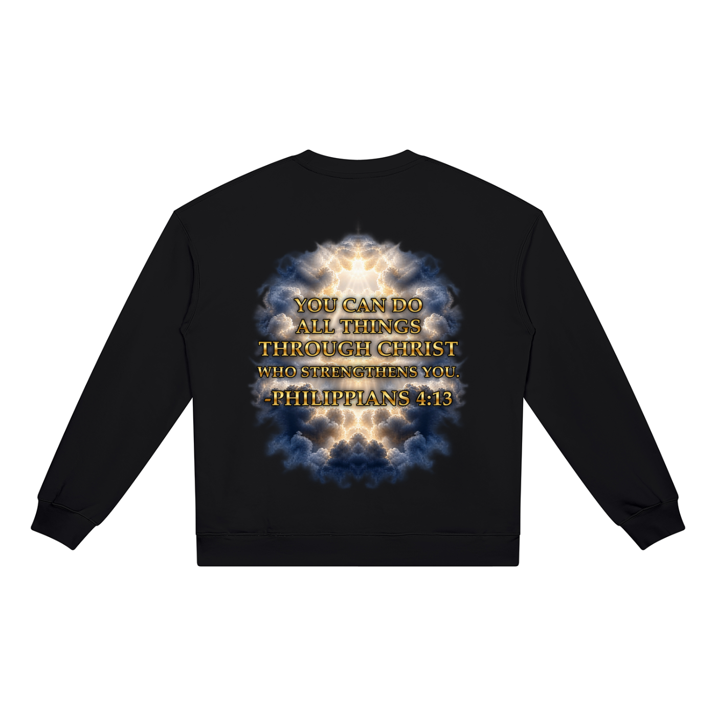 Jubilore "Christ Saves" Unisex Heavyweight Crewneck Sweatshirt