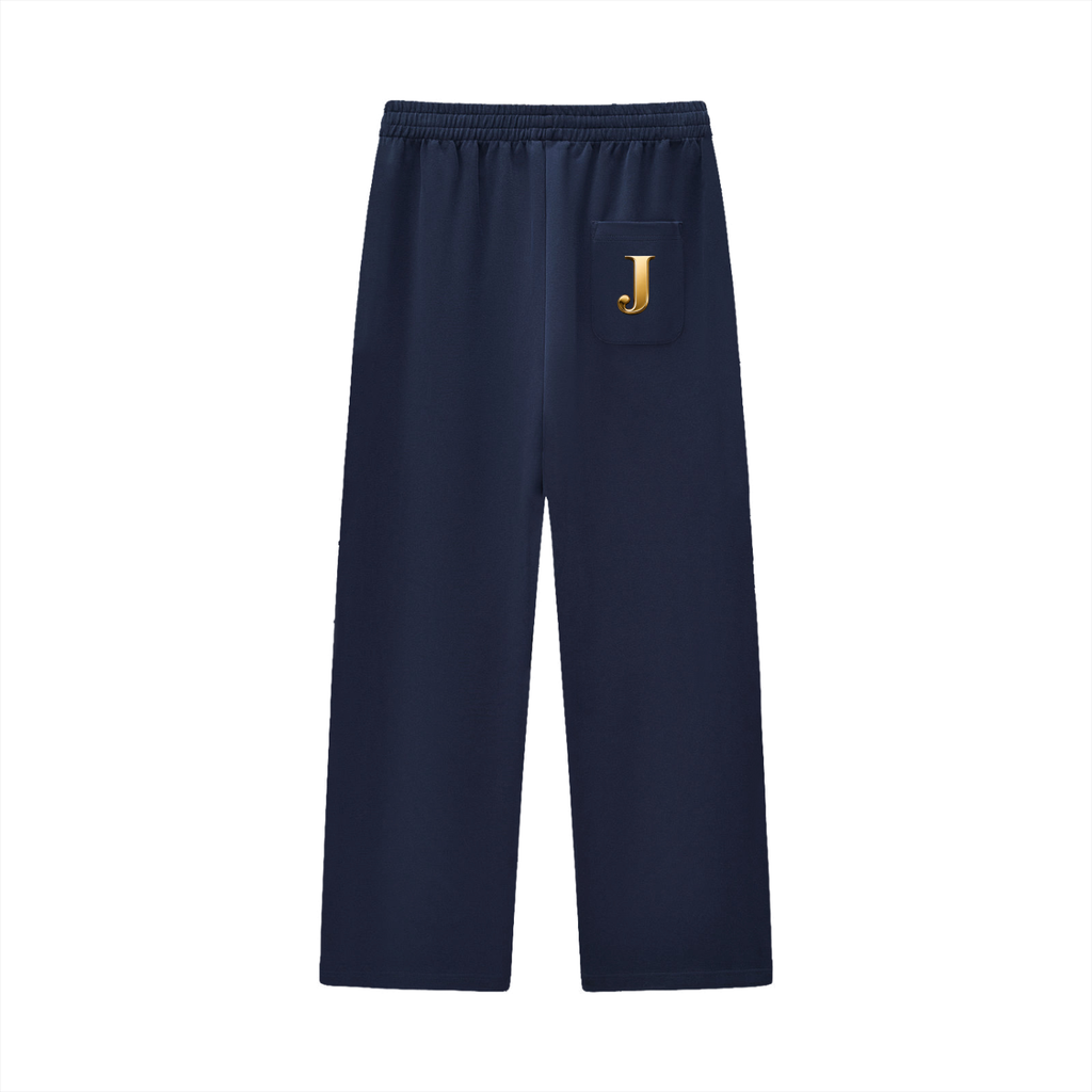 Jubilore Curved Stripe Straight Sweatpants