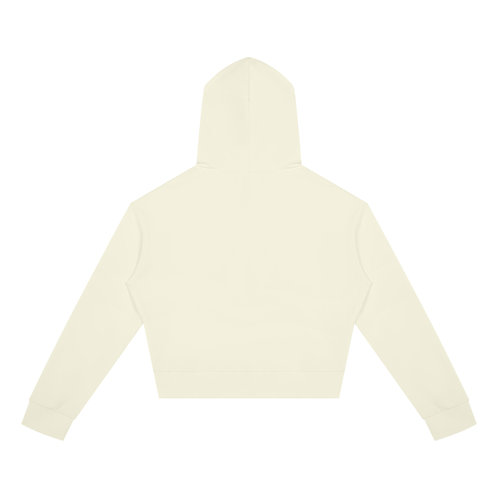 Jubiloré Women's Crop Full Zip Hoodie