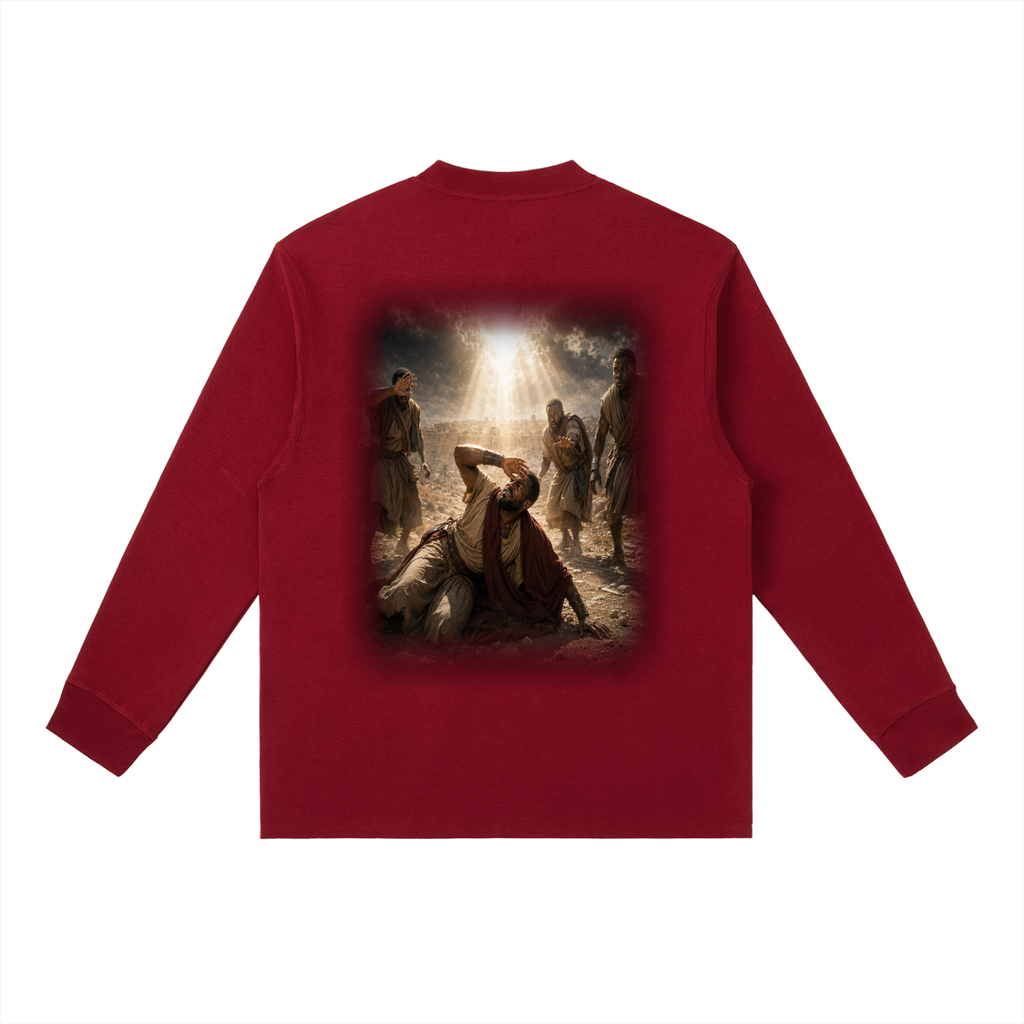 Jubilore "Paul" Essential Crewneck Long-Sleeve T-Shirt