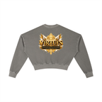 Jubiloré "Virtues" Vintage Washed Cropped Sweatshirt