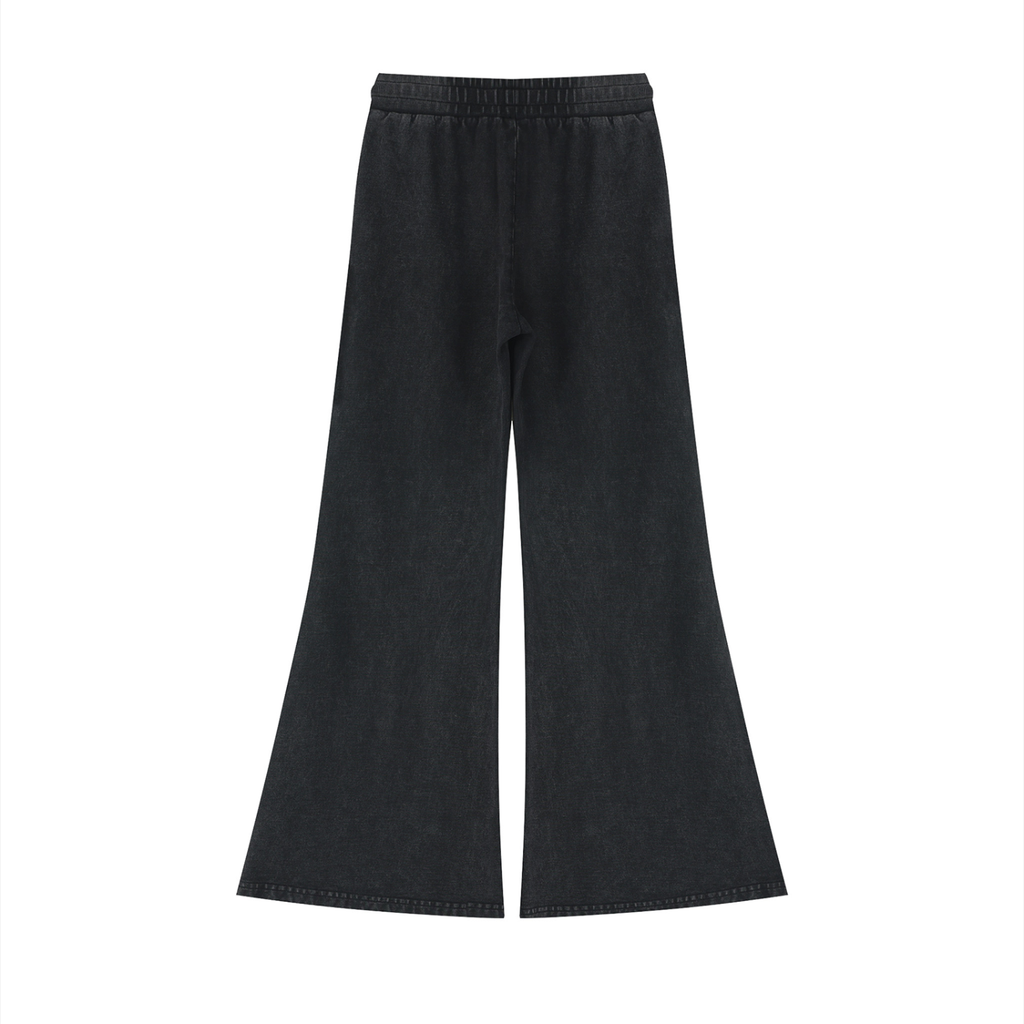 Jubiloré Women’s Vintage Wash Flared Sweatpants