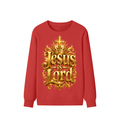 Jubilore "Jesus Is LORD" Classic Unisex Cotton Sweatshirt