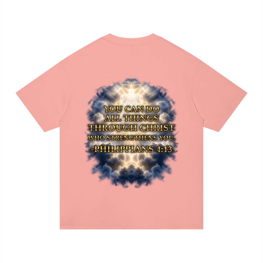 Jubilore "Christ Saves" Unisex Regular Fit Cotton T-Shirt