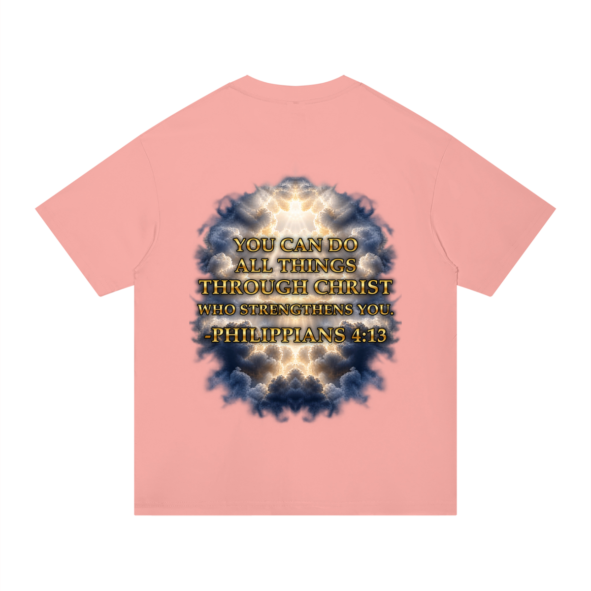 Jubilore "Christ Saves" Unisex Regular Fit Cotton T-Shirt