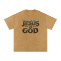 Jubilore "JIG" Snow Washed Oversized Cotton T-Shirt