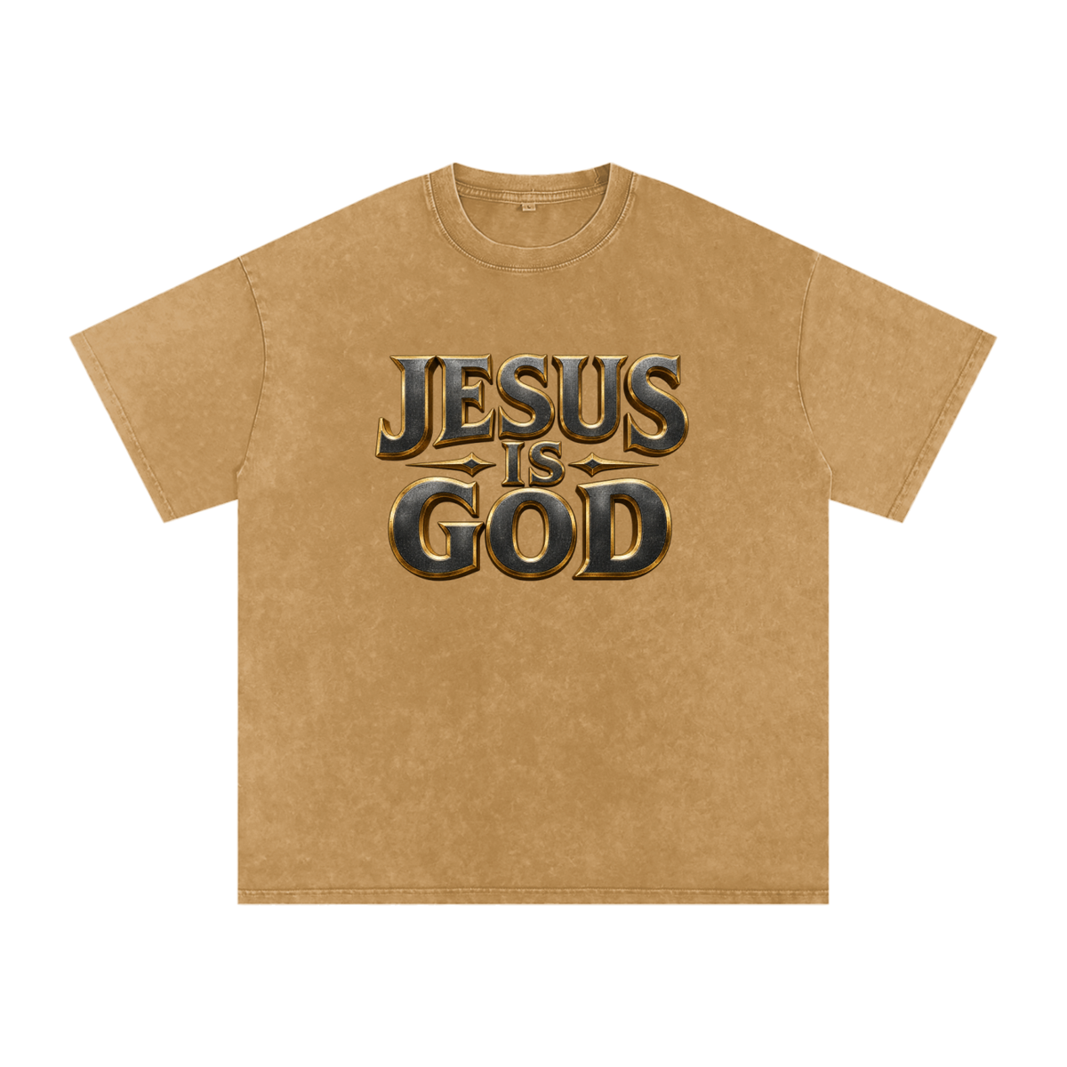 Jubilore "JIG" Snow Washed Oversized Cotton T-Shirt