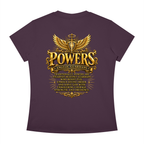 Jubiloré "Powers" Women's Slim Fit Crewneck T-Shirt