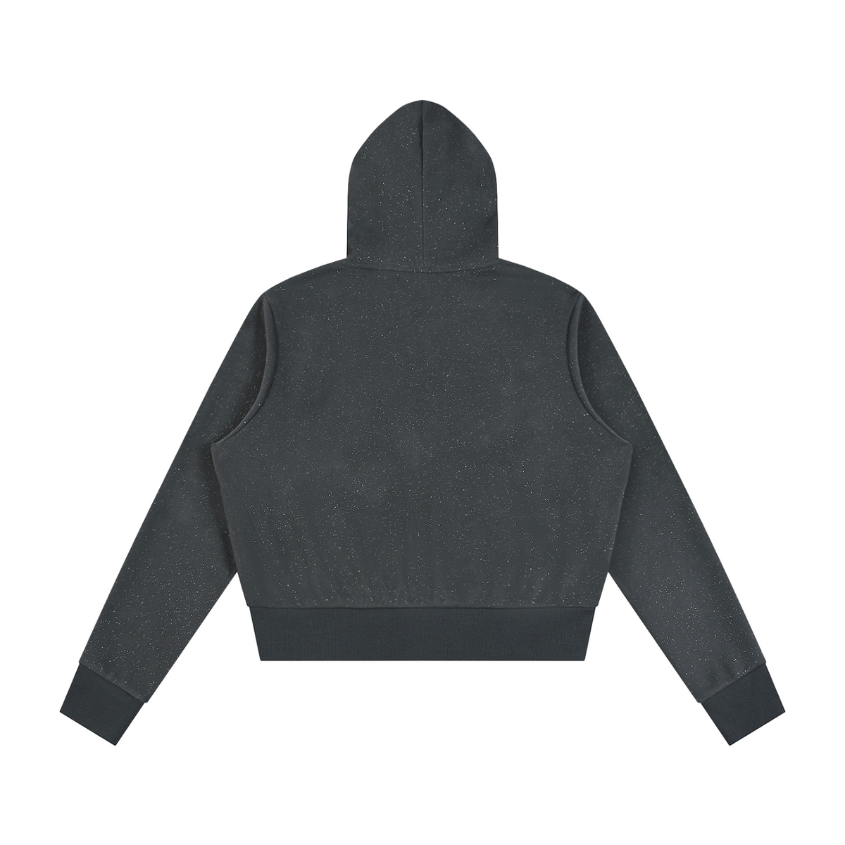 Jubiloré Women's Sparkles Fleece Full Zip Hoodie