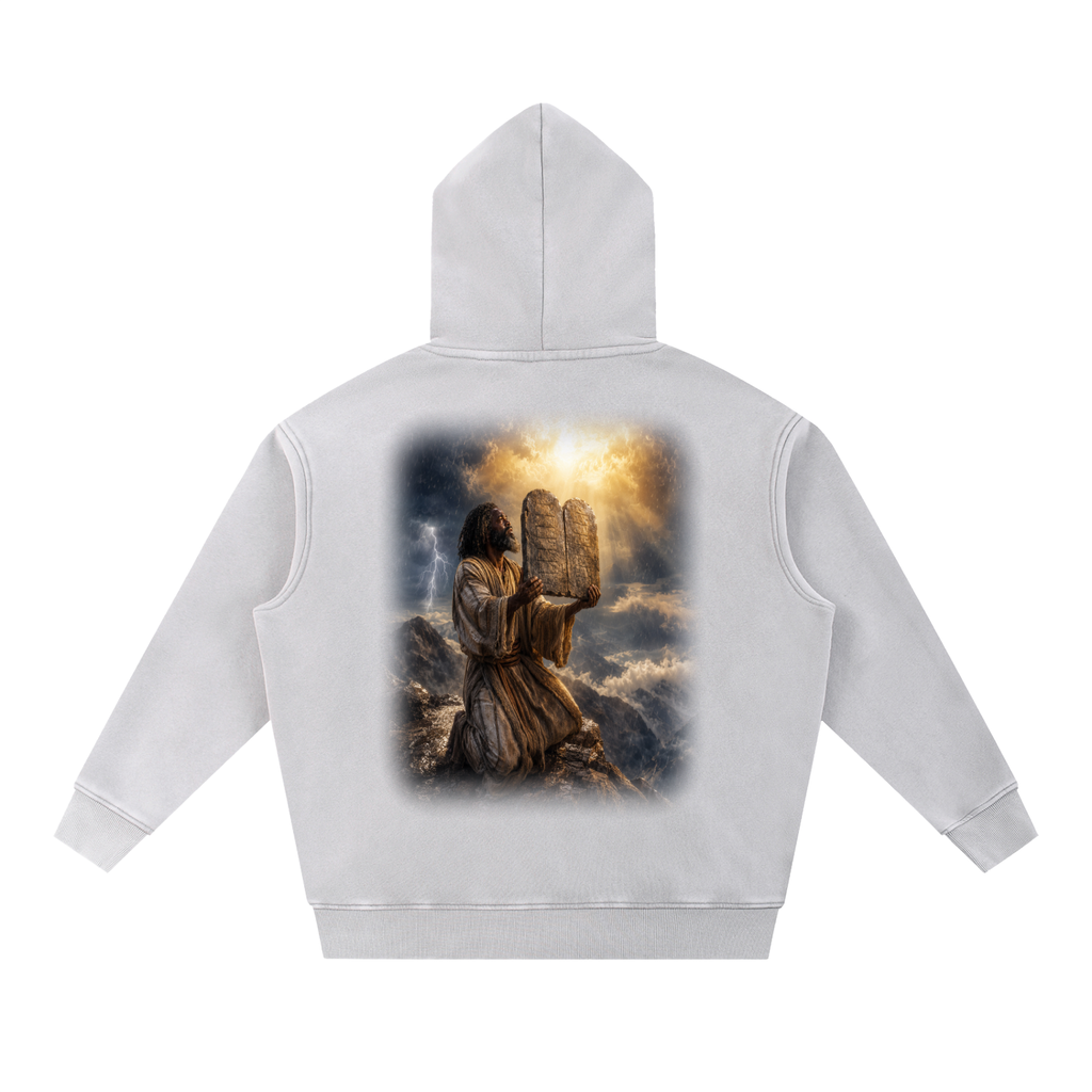 Jubilore "Moses" Snow Wash Fleece Oversize Hoodie