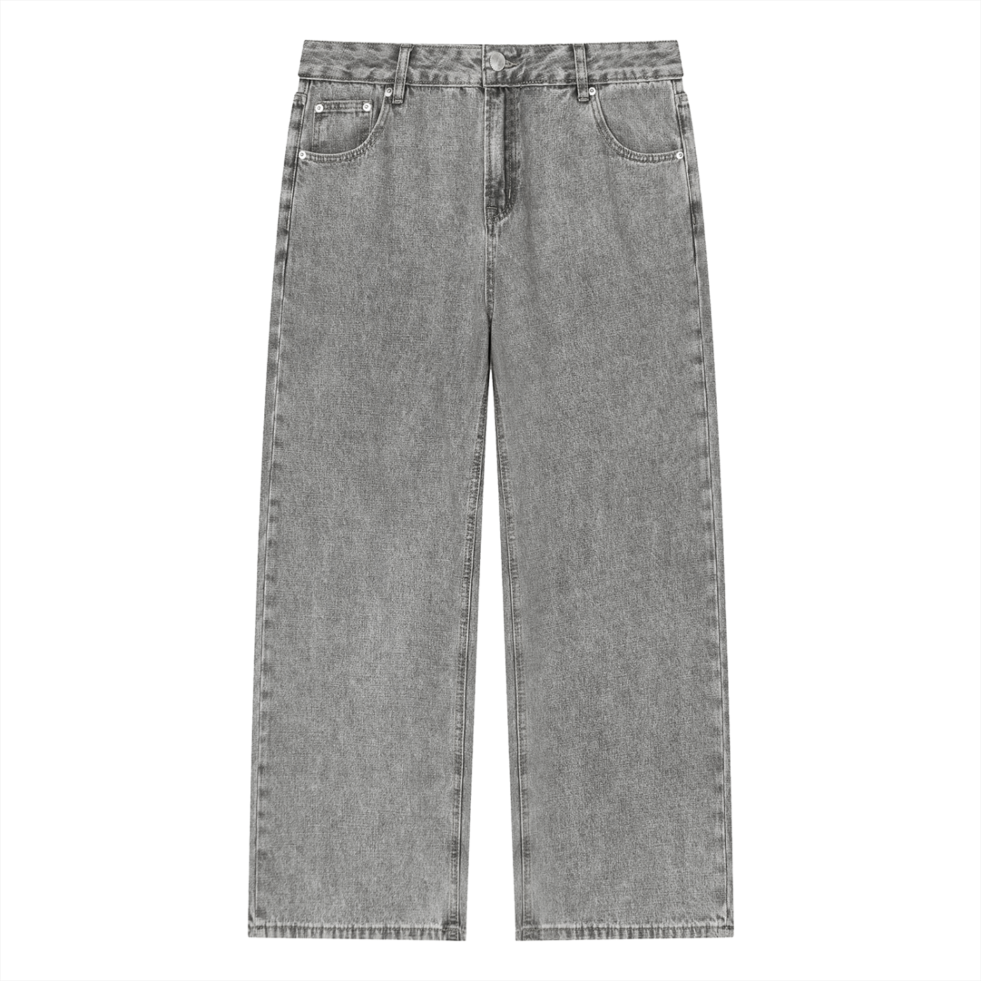 Jubilore Unisex Vintage Wash Straight Leg Jeans